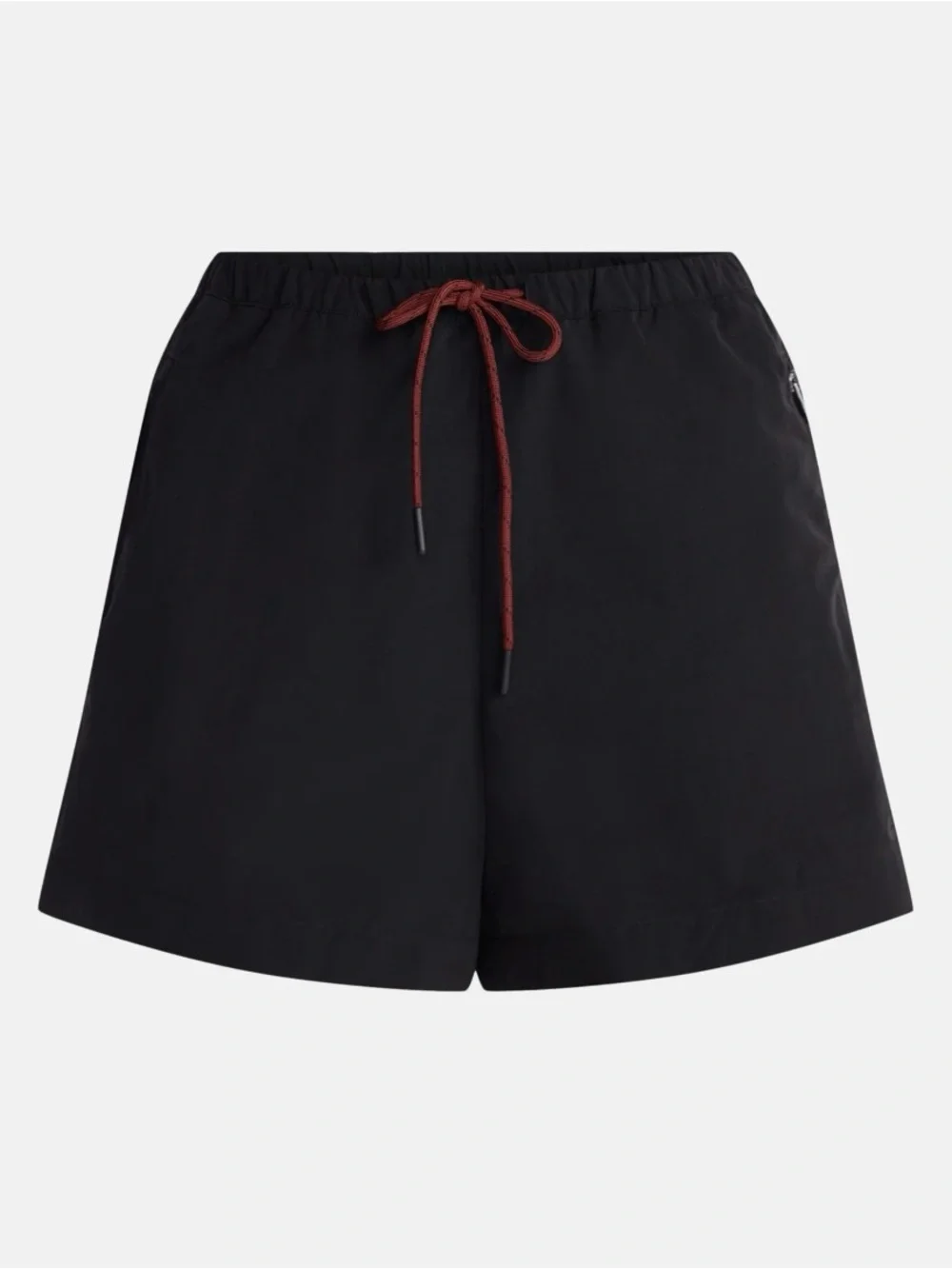 Avia Black Swim Trunks with Rust Drawcord